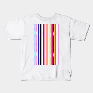 Rainbow barcode Kids T-Shirt